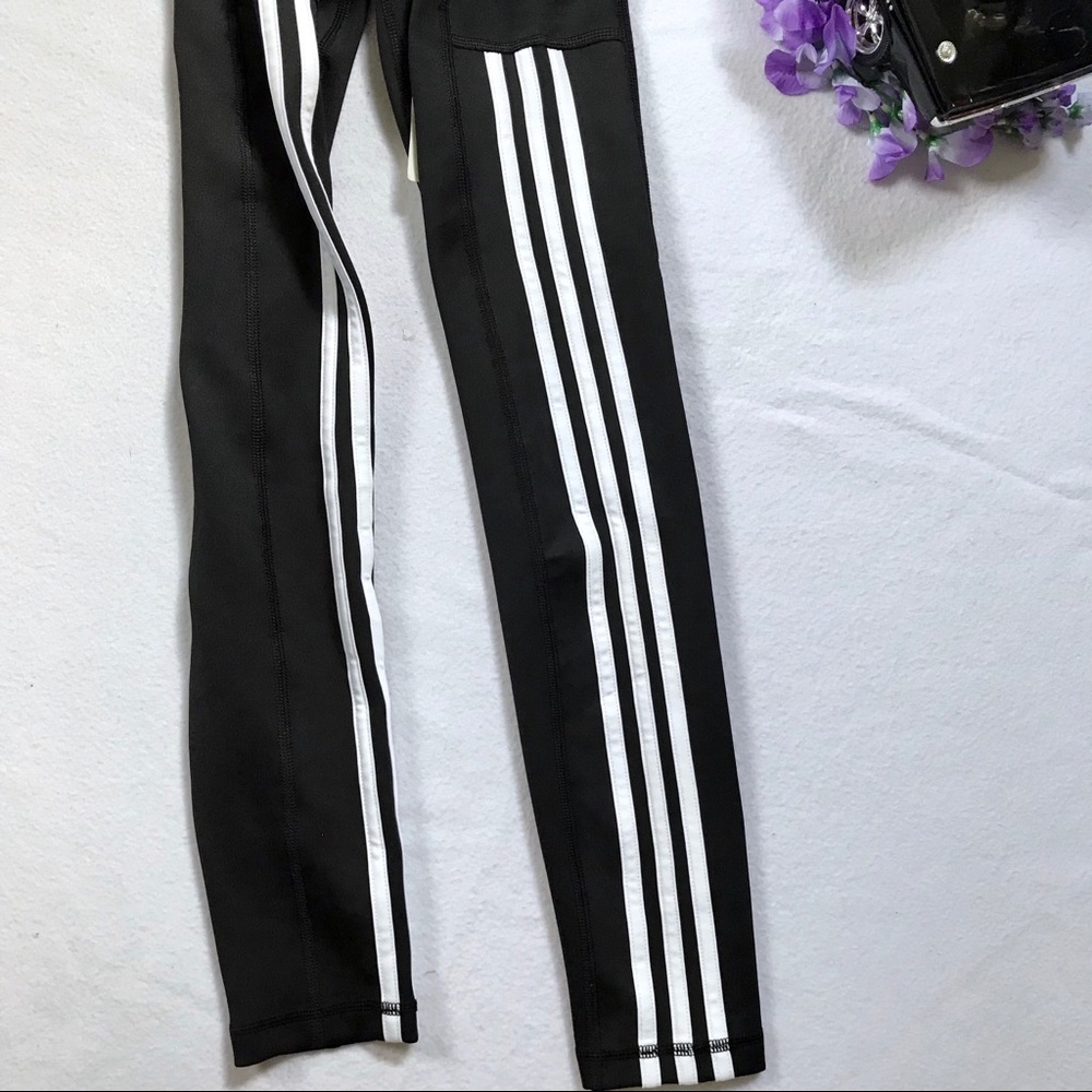 Adidas NWT Climalite Performance Leggings Various - Picture 5 of 10